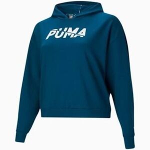 Puma Modern Sports Hoodie Digi Blue sz 2X New with tags WT22